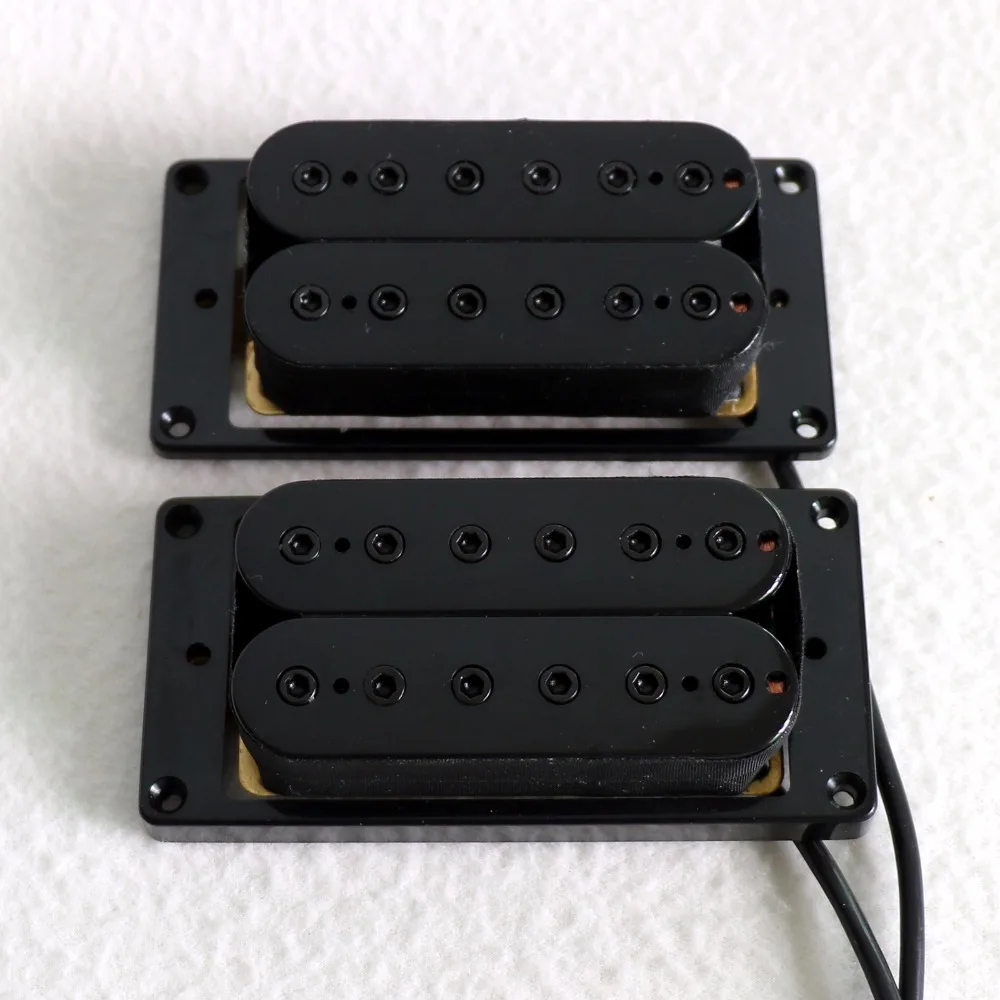 

Sell Free Shipping guitar parts With Black rings Hex pole piece Alnico 5 bar guitar humbucker pickup