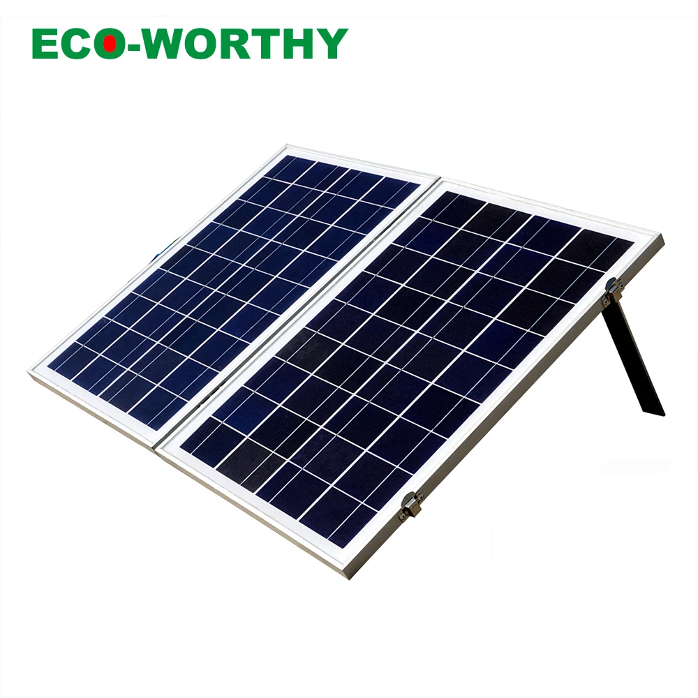 Ecoworld 100 Вт 12 В складная солнечная панель складное зарядное устройство с