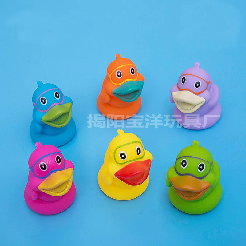 13 шт. смешанные животные, плавающие водные игрушки, красочные мягкие плавающие резиновые утки, сжимающие звук, пищащие игрушки для купания для детей, игрушки для купания - Цвет: Z04592