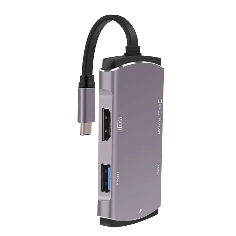 

EASYA Thunderbolt 3 USB Type-C Hub To HDMI Adapter Dex Mode For Samsung Galaxy S8 Note8 USB Hub 3.0 with TF SD Card Reader Slot