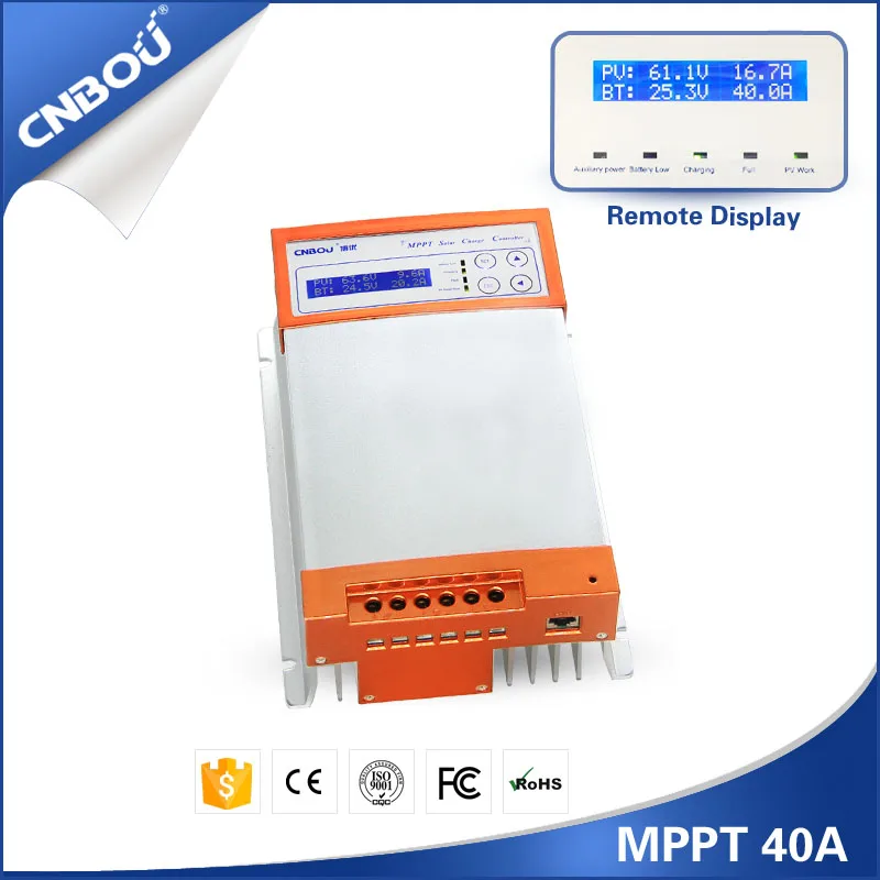 ЖК 40A 12 В MPPT солнечный регулятор|mppt solar controller|solar controllersolar mppt controller |