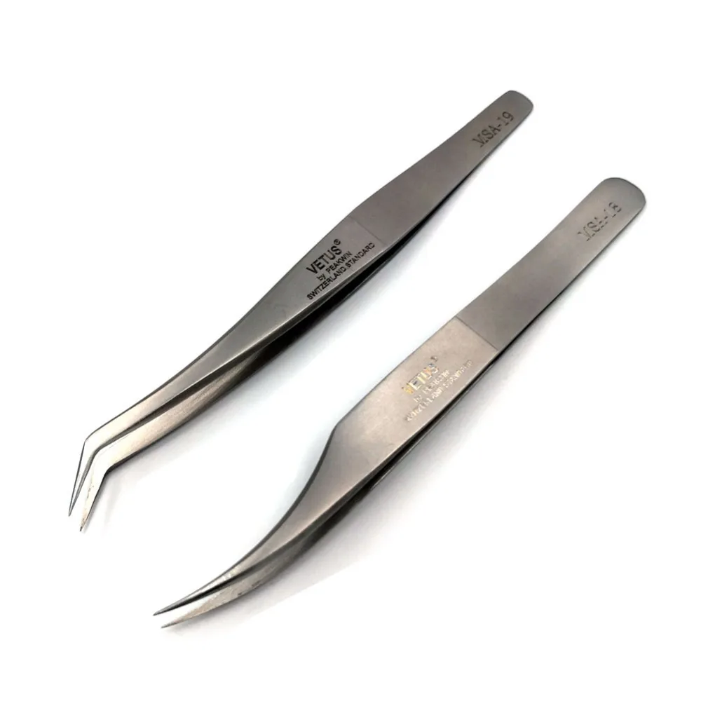 Vetus Msa Series Hard Precision Makeups Eyelash Tweezers