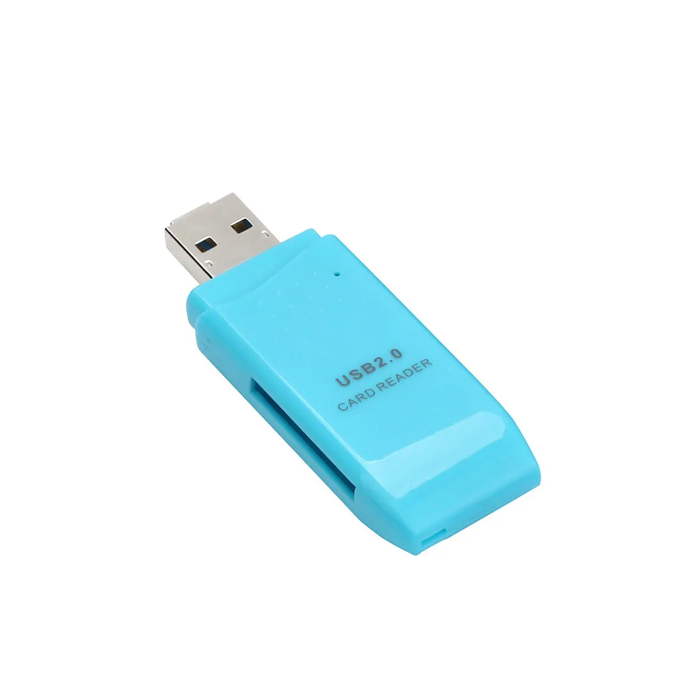 Мини Портативный USB считыватель карт памяти 2,0 Micro SD/SDXC TF кардридер адаптер оптовая продажа l921 #2
