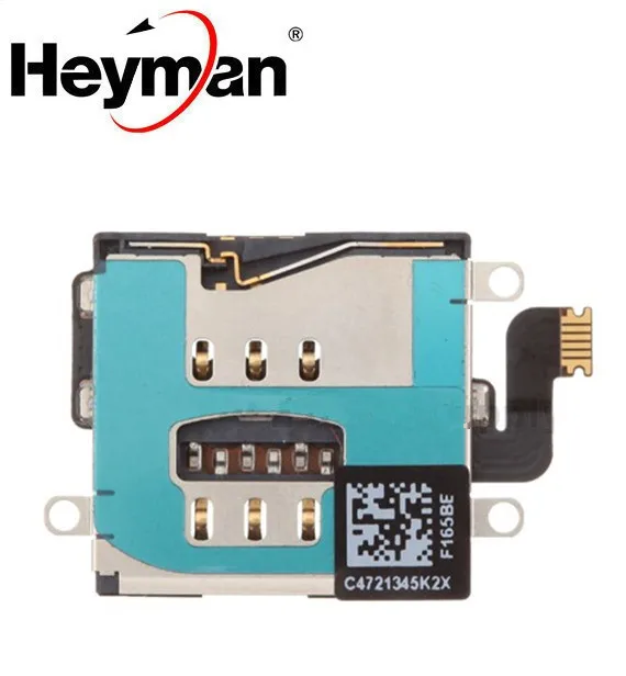 

Heyman Flat Cable for iPad 4 SIM Card Reader Contact with Bracket with Flex Cable Ribbon Replacement