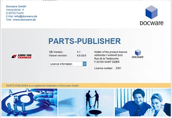 

Heavy Equipment parts catalog Excavator EPC for Yanmar