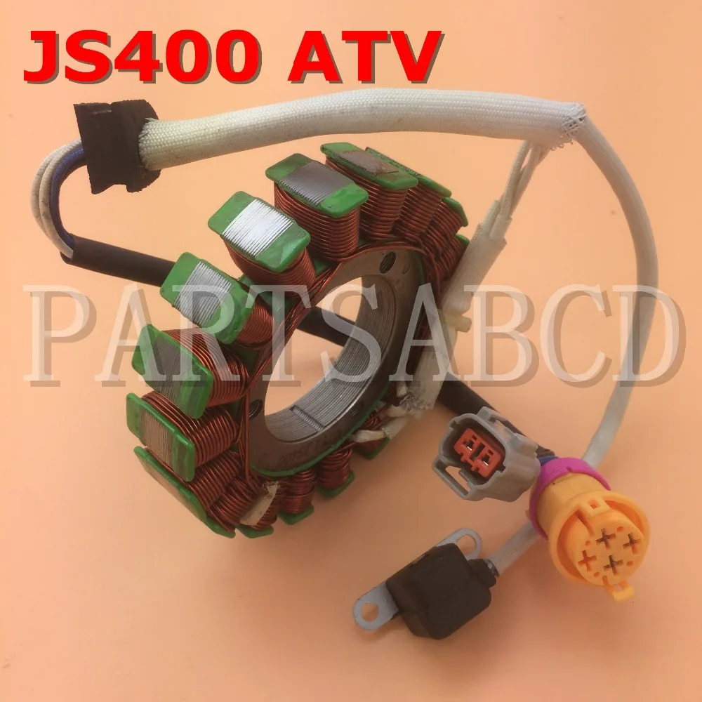 Запчасти ABCD JS400 Jianshe 400CC ATV Quad 18 статор катушки Bashan запчасти|atv parts|atv quadjianshe 400cc atv |