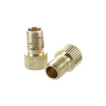 

DSHA New Hot 2pcs Presta to Schrader Converter Bicycle Bike Tire Valve Adaptor