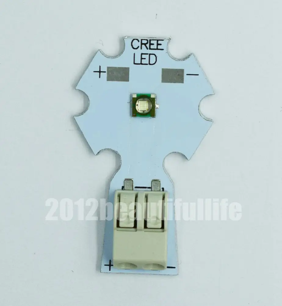 CREE XP-E Royal Blue 450-455nm 3W High Power Led LED with Solderless Aluminum PCB | Лампы и освещение