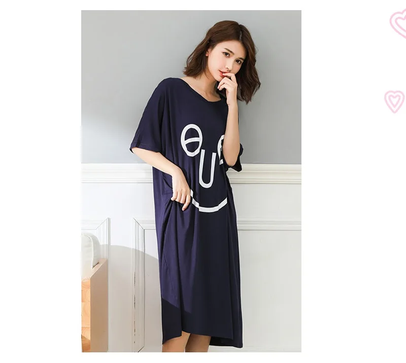 women plus size summer sleepdress (5)