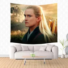 Orlando Bloom Wall Hanging Tapestry Custom Beach Towel Picnic Blanket Home Decor Bedspread Wall Cloth Decorative Carpet