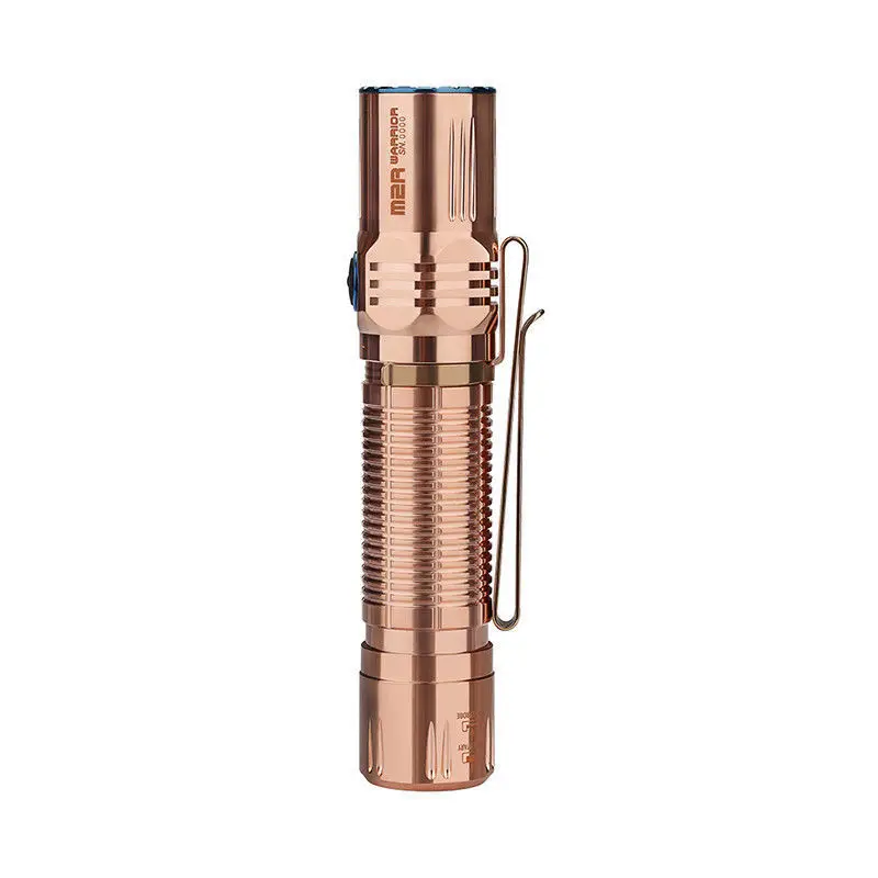 Olight M2R Cu Warrior медный 1500 люмен тактический светодиодный фонарик с батареей