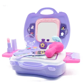 

Pretend Play Beauty Fashion Toys Children's cosmetics makeup,educational toys suitcase makeup for girls Toys for children