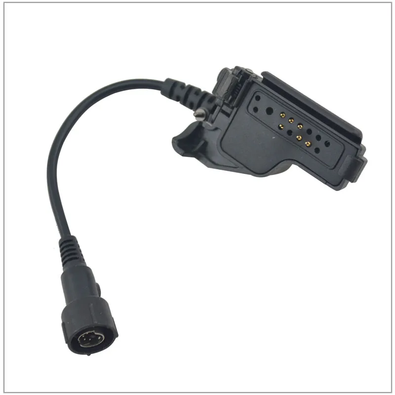 

44-HT Mini Din Plug with Lockable Screw for Walkie Talkie Motorola HT1000 XTS3000 MTS2000 MTX8000 GP1200 MT838