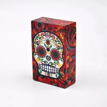 

Creative Portable Skull Stoage Box Moisture Seal Cigarette Case Fine Smoke Case