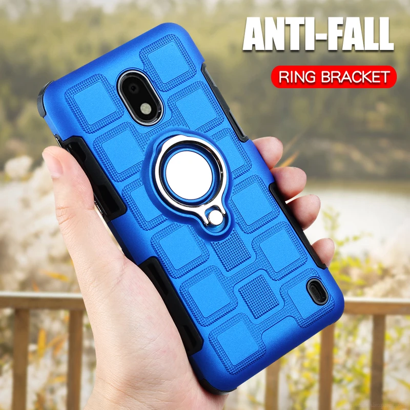 

Luxury Ring Case For Nokia 8 Nokia 2 Phone Case For Nokia 2 Nokia 8 Armor Back Cover Soft Silicone TPU Shockproof Holder Case