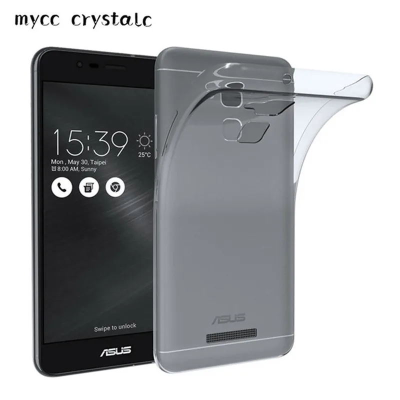Case For Asus Zenfone 3 Max ZC520TL 5.2 inch Bumper Clear Transparent Silicone Ultra-thin Soft TPU Protective Cases Cover | Мобильные