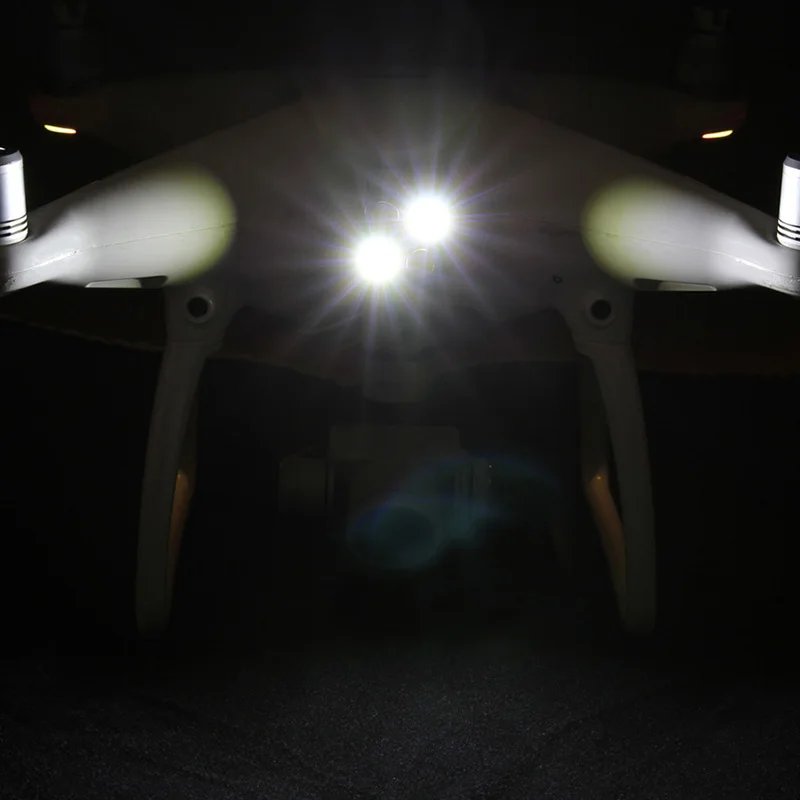 

DJI LED Headlight Navigation Night Light Searchlight Decorated Lamp Bead Spotlight Head Lamp for DJI Phantom 4 4pro+