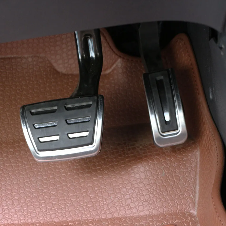 

Zlord Car Pedal Pedals Cover for VW Golf 3 4 Polo 9N3 for SKODA Octavia Fabia for Seat Ibiza for Audi TT Pedale A1 A2 A3 GTI