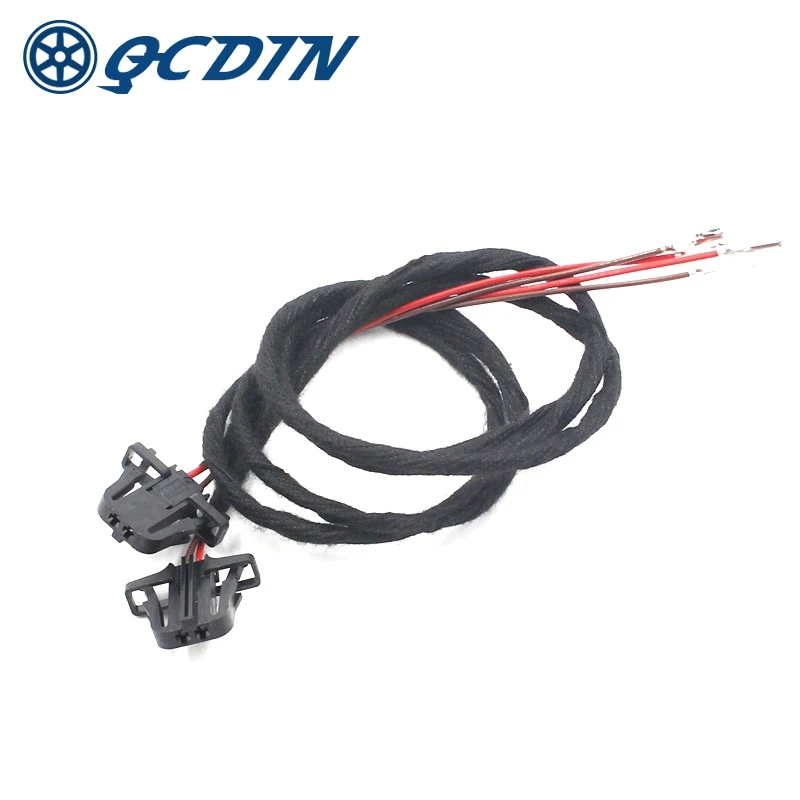 2Pcs 50cm 100cm Extension Wire Harnesss Kit for VW Golf MK5 MK6 MK7 GTI R32 R line GTI Door Light Cable