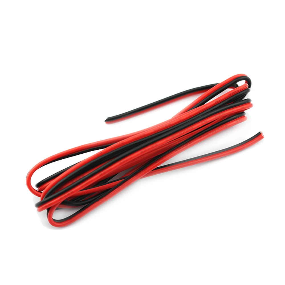 Электронный жильный кабель 2 pin 4 pin UL2468 20AWG 2/4*0,5 мм черный/красный/RGB плоский кабель 300 В для 3528 5050 Светодиодные ленты огни