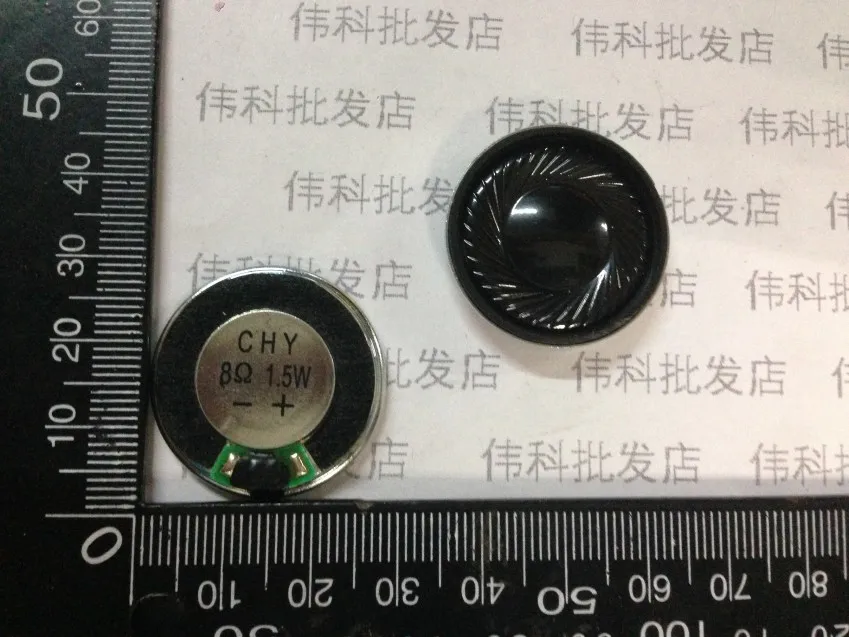 

New Ultra-thin sound speaker 8 ohms 1.5 watt 8R 1.5W Round speaker Diameter 28MM 2.8CM thick 5mm Loudspeaker Good sound quality