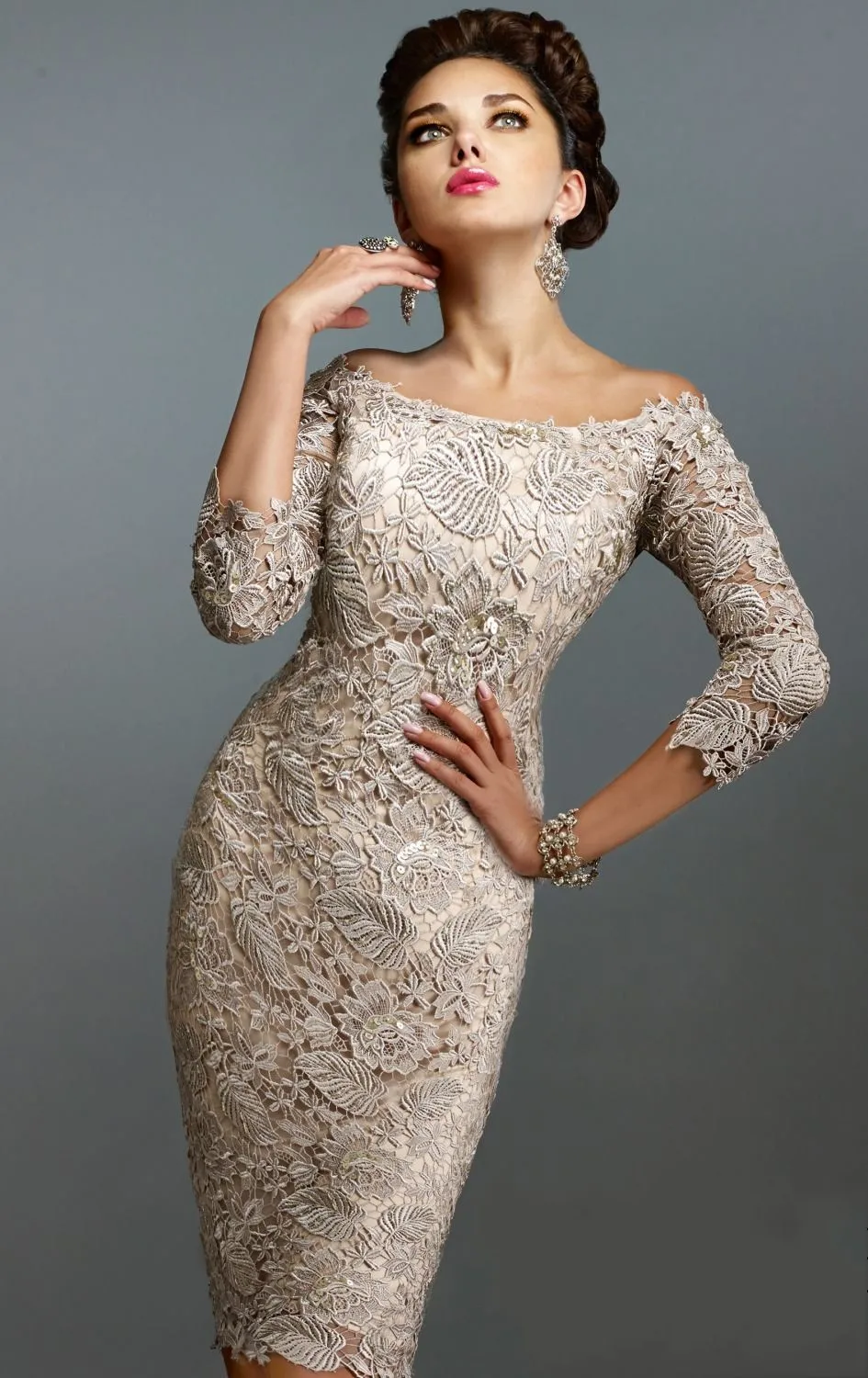 Купить Коктейльное Длинное Платье