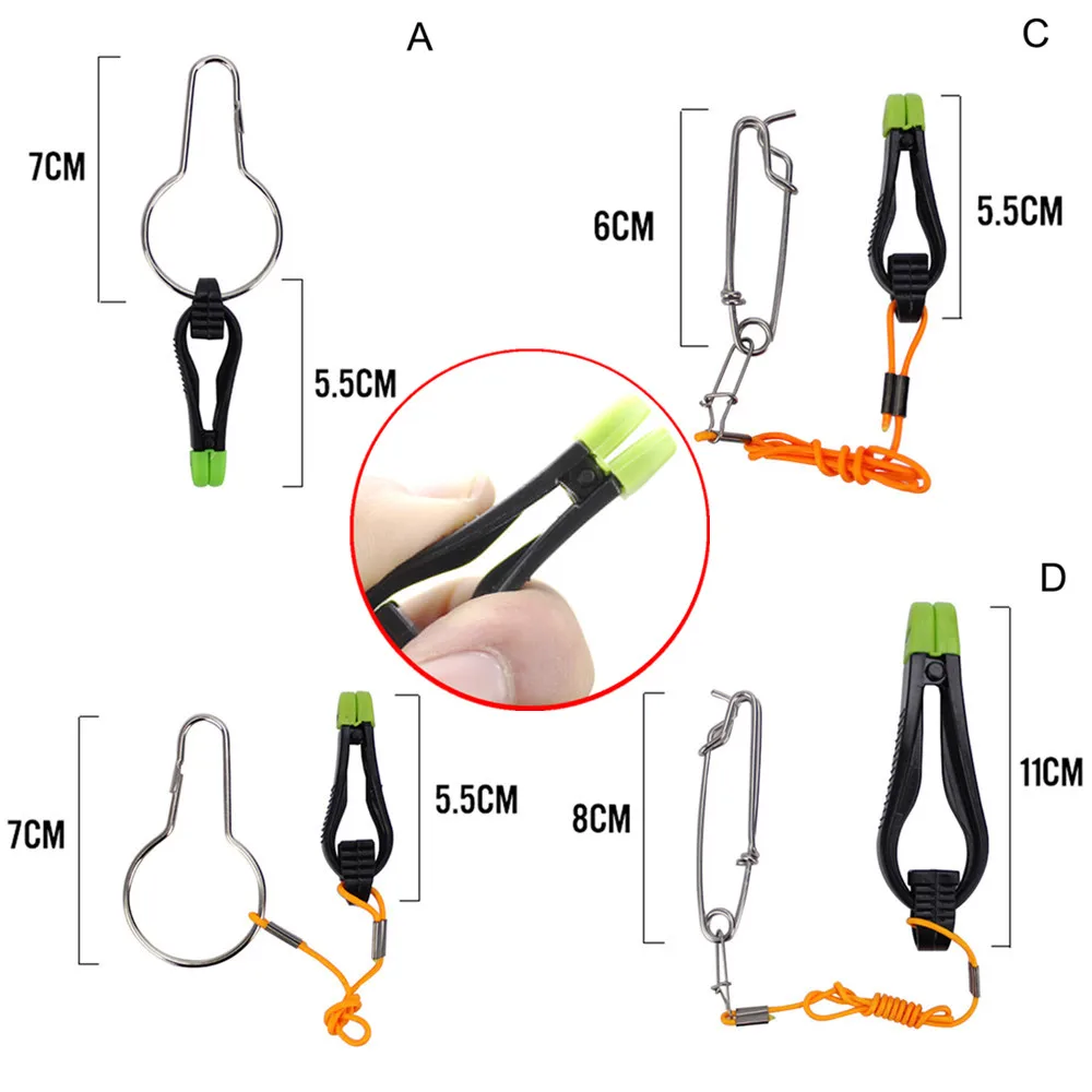 

1 PC Adjustable Fishing Downrigger Release Clip Line Tension Fishing Tools with Rope Line Splitter Clip Quick Split Fishing Line