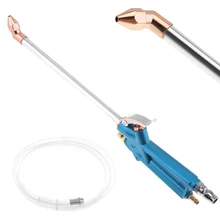 16 дюймов изгиб Головки Типа Пневматический чистящий пистолет с 5x8 мм Гибкая Трубка и пресс тип переключатель для мойки машинного масла
