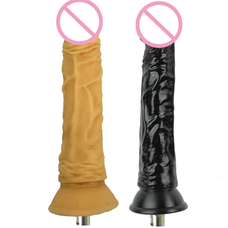 Sex Machine вложений мастурбация Моделирование Реалистичная черный телесный фаллоимитатор для влюбленных машина аксессуар секс-игрушки для