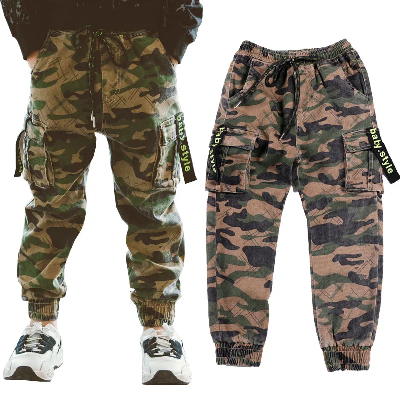 boys camouflage trousers