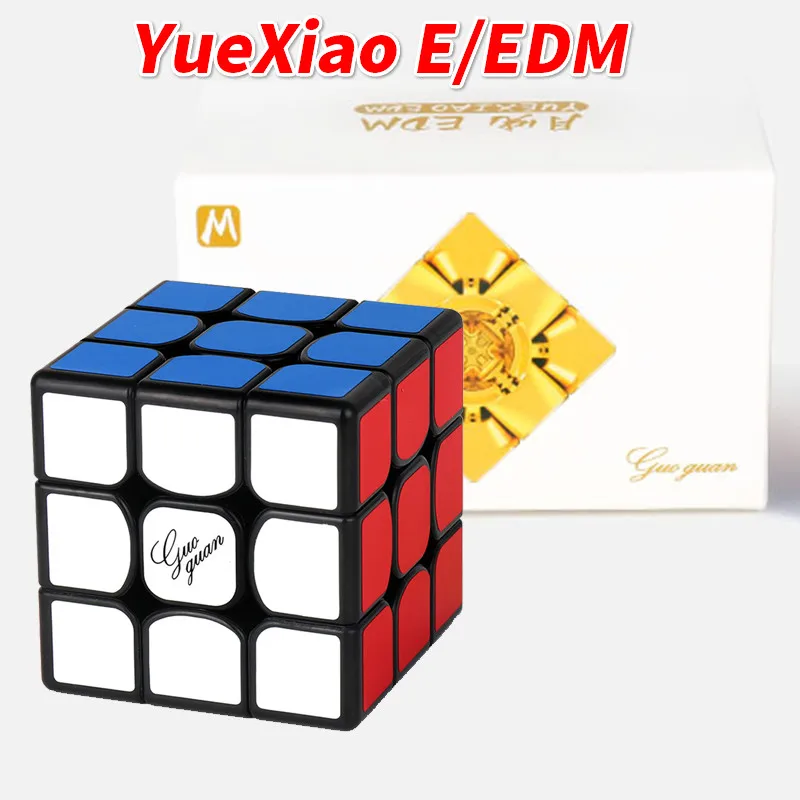 

Newest Original MoYu GuoGuan YueXiao EDM 3x3 YueXiao E Magnetic Cube Puzzle Professional MoYu 3x3 Magnets Cubes For Speeding