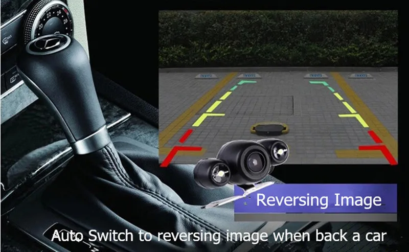 Релаксго обновление HD 720P камера заднего вида для автомобиля dvr Авто задняя камера Функция парковки обратное изображение 120 градусов широкий угол