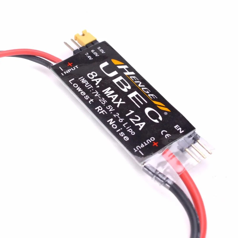 HENGE 8A UBEC выход 5 V/6 V 6A/8A Max 12A 2-6S Lipo/6-16 cell Ni-MH входной переключатель модель BEC для RCDrone Квадрокоптер автомобильная часть