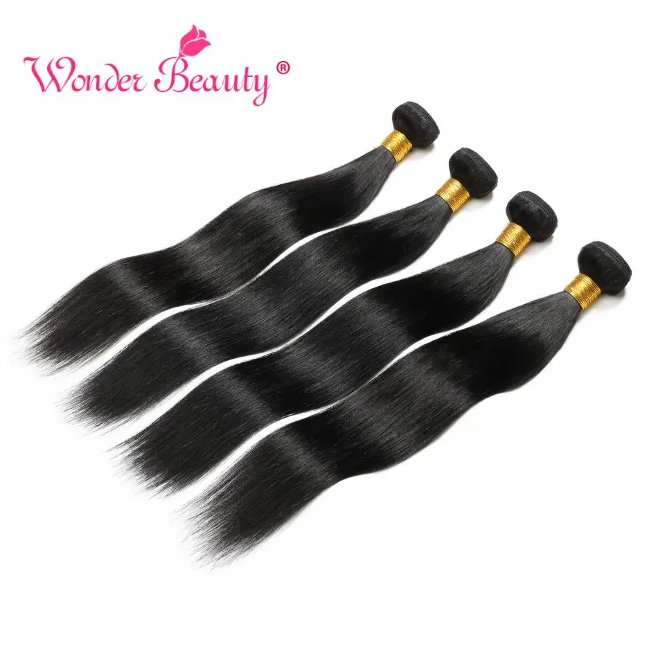 Straight hair bundles