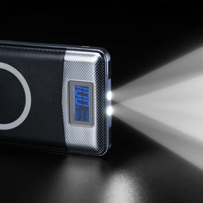 50000 mah Телефон банк питания Qi Беспроводное зарядное устройство 2 USB lcd светодиодный портативный внешний аккумулятор для Xiaomi samsung iphone XS