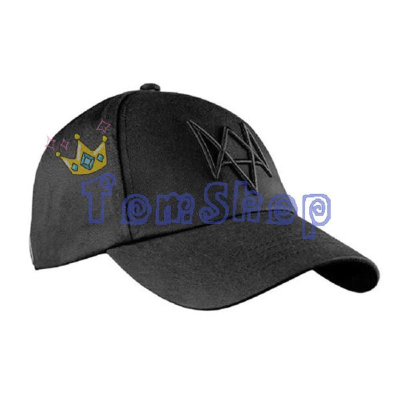 

New Watch Dogs Aiden Pearce Iconic Cosplay Cap Hat Video Game WATCHDOGS Adjustable Caps Free Shipping