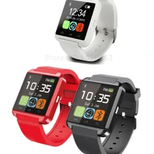 Bluetooth Smart часы W8 U8 u80 Parometer напиток часы наручные часы Водонепроницаемый Шагомер Smartwatch для IOS телефона Android