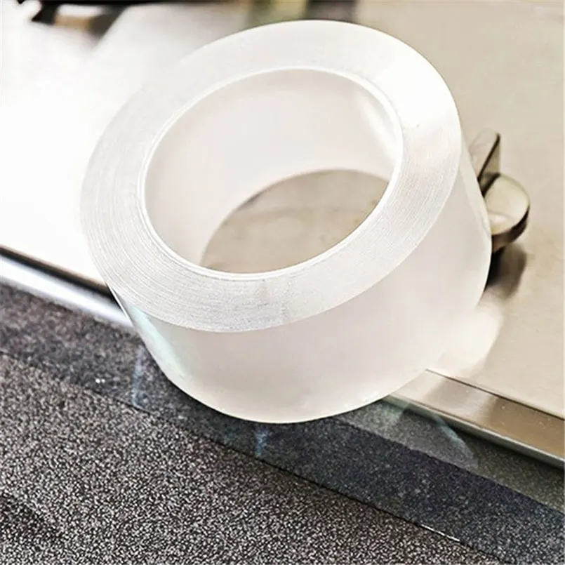 Клейкая водонепроницаемая лента кухонное соединение радиатора щелевая наклейка угловая линия клейкая лента - Цвет: Clear