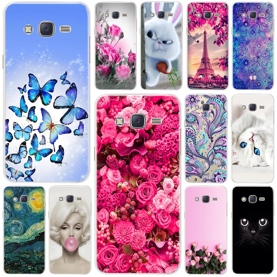 

Cute Painted Cover For Samsung Galaxy Grand Prime Case G530 G530H G531 G531H G531F SM-G531F Capa Soft Silicone Phone Case Bumper