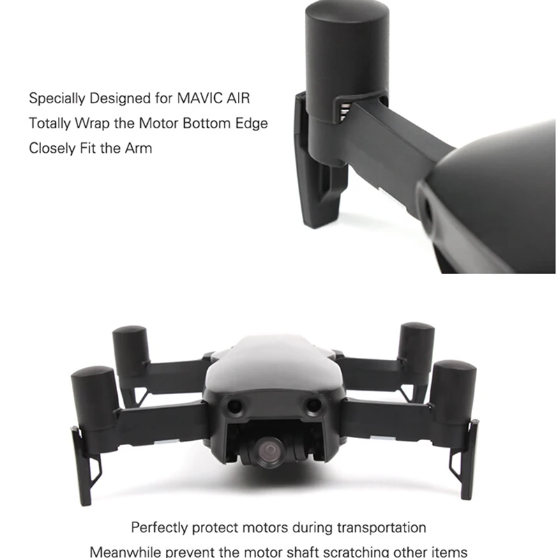 Защитный колпачок двигателя Пылезащитный Водонепроницаемый устойчивый к царапинам для DJI MAVIC AIR