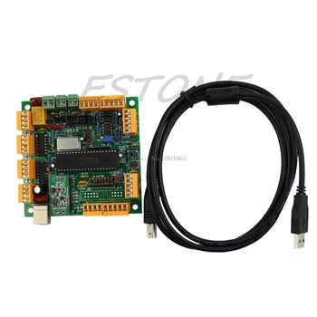 

USB CNC 2.1 4 Axis USB CNC Controller Interface Board CNC USB MK1 -B119