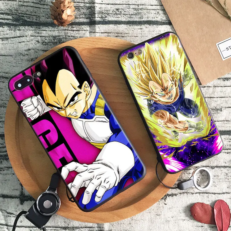 

Dragon Ball Z DBZ Vegeta Soft Silicone TPU Phone Case Cover Shell For Apple iPhone 5 5s Se 6 6s 7 8 Plus X XR XS MAX