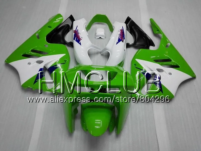 Комбинезоны для KAWASAKI NINJA ZX900 ZX-9R 94 95 96 97 46HM. 10 ZX 9 R 94 97 ZX 9R 900CC ZX9R 1994 1995 1996 1997 обтекателя синий зеленый - Цвет: No. 14