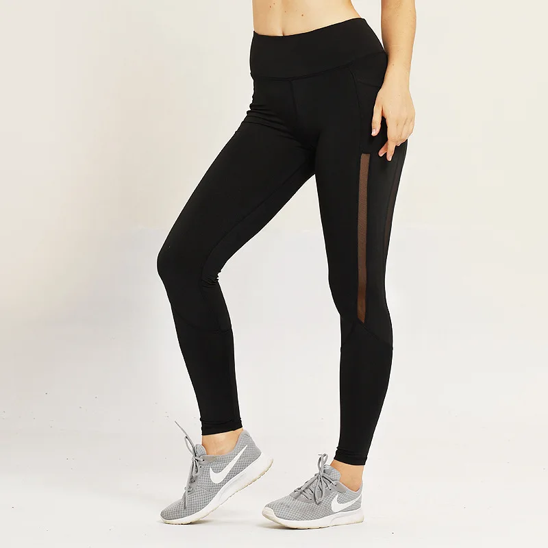 Для женщин женские брюки для занятий йогой и спортом Спортивная одежда для бега тянущиеся легинсы для фитнеса бесшовный корсет обтягивающие колготки штаны