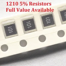 100 Pz/lotto Smd Chip Resistenza 1210 56 K/62 K/68 K/75 K/82 K /Ohm 5% Resistenza 56/62/68/75/82/K Resistenze Trasporto Libero