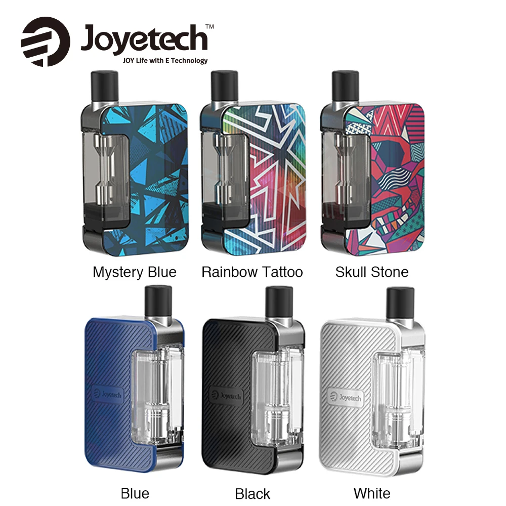 

Original Joyetech Exceed Grip Starter Kit 1000mAh Built-in Battery with 4.5ml Cartridge Pod&20W Max Output vs RunAbout/eGo AIO