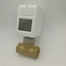 ЖК-привод радиатора клапаны с температурным контролем Электрический привод Программирование недели термостатический клапан радиатора DN20 DN25