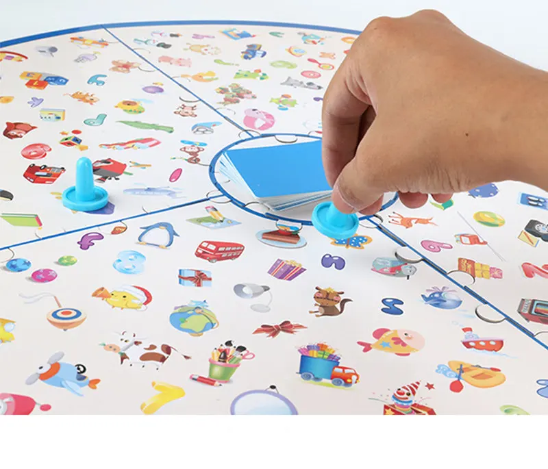 Головоломка обучающая игра малыш детективы смотреть диаграмму доска пластиковая головоломка Монтессори Тренировки Мозга игрушки для детей