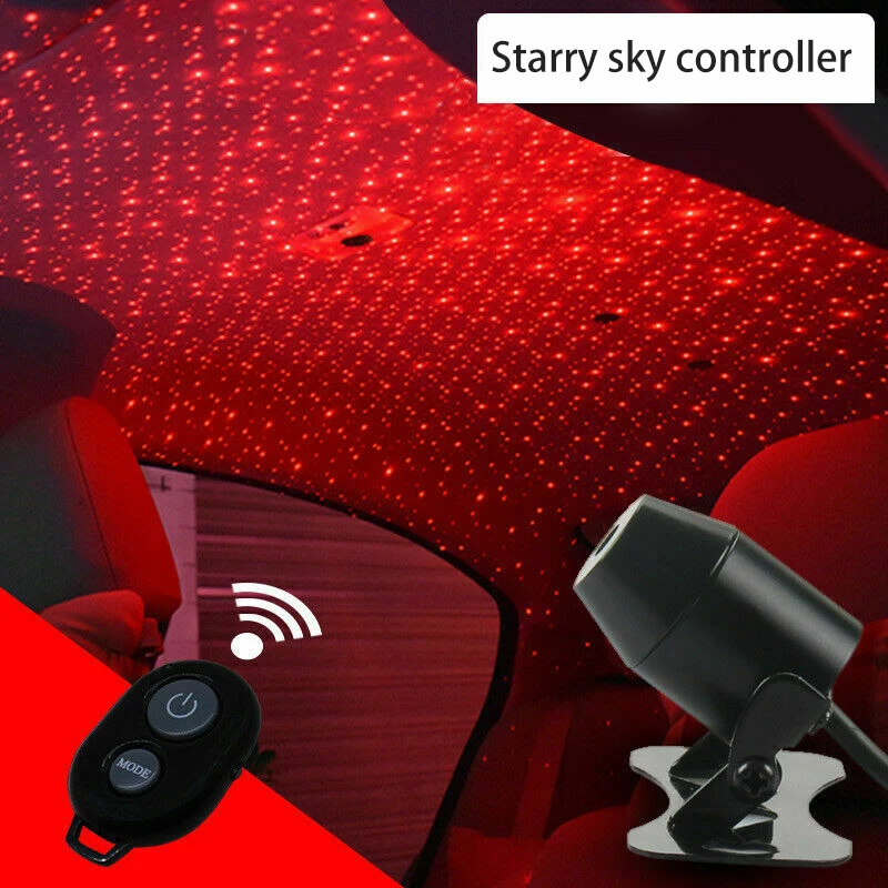 USB светодиодный автомобильный атмосферный окружающий свет звезды DJ RGB Красочная музыкальная Лампа Рождественская интерьерная декоративная пульт дистанционного управления освещением