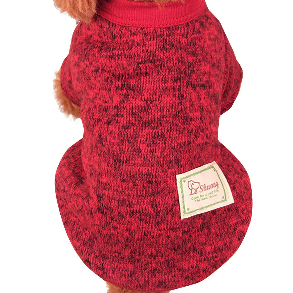 /M/L/XL/XXL осенне-зимний свитер со щенком, флисовый свитер, теплая шерстяная одежда - Цвет: G